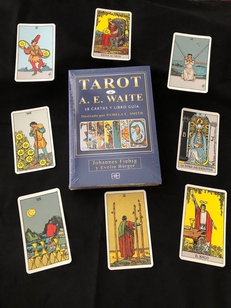 Tarot de A. E. WAITE .Kit Rider original (Libro de simbologia y cartas) Edición aniversario cien años