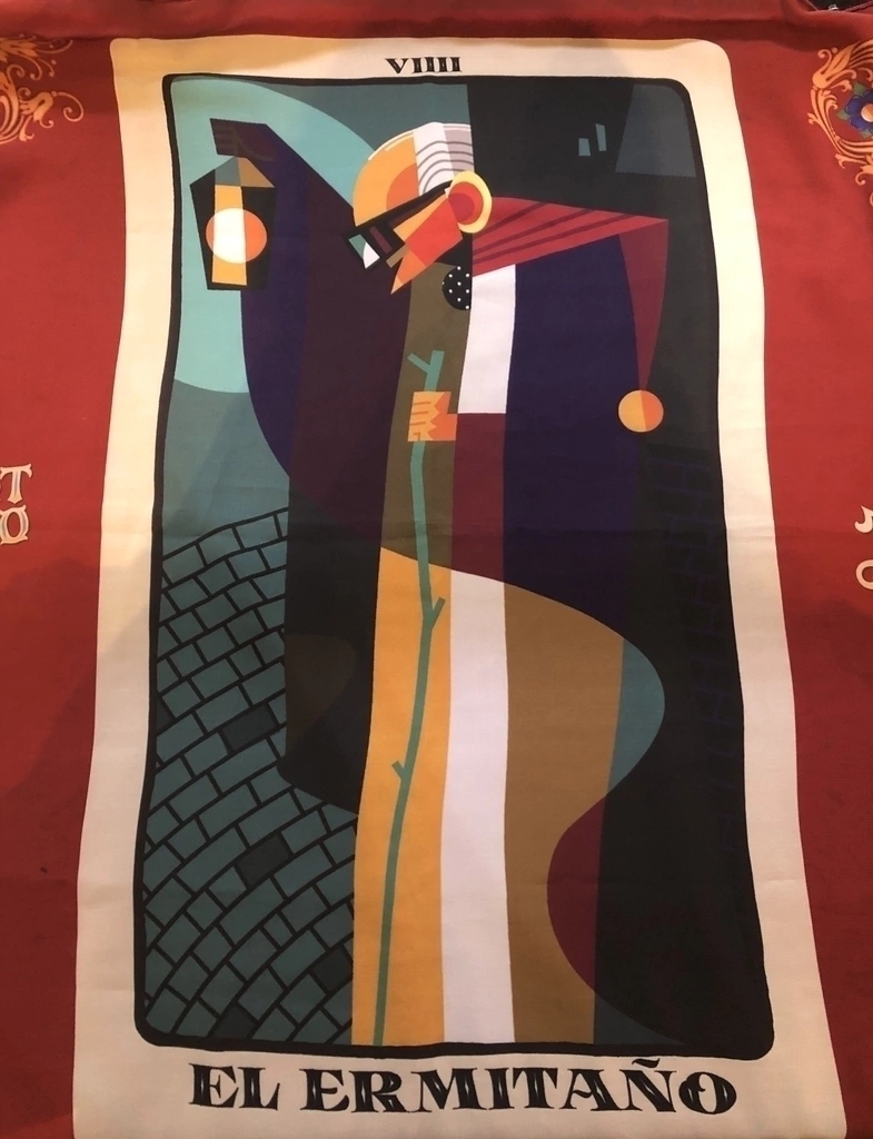 Pañuelo De Gasa El Ermitaño Tarot del Tango