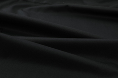 Camisa Social Slim Fit Preta Riscadinha - Manga Longa - DF Gravatas 