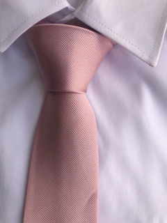 Gravata Semi Slim Rose