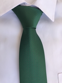 Gravata Verde Verde Bandeira - (Slim e Semi Slim) - comprar online