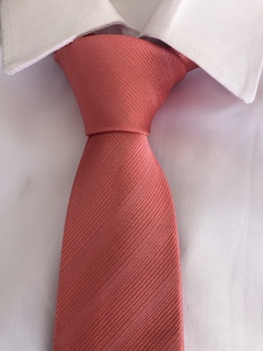 Gravata Coral Semi Slim na internet