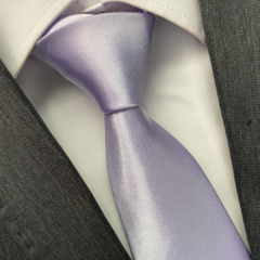 Gravata Lavanda Semi Slim