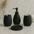 Set de Baño Mate Black - comprar online