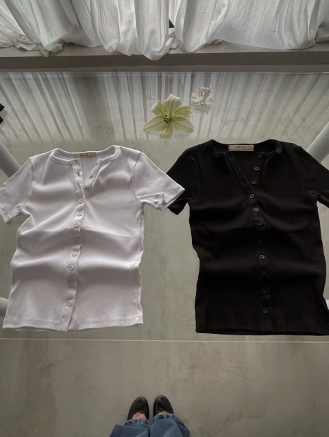 Remera Emuna x 2 || blanca y negra