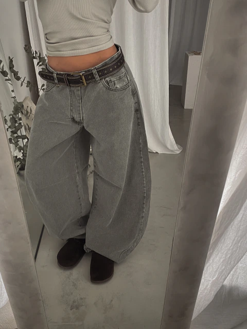 Denim Aluna || gris oliva