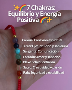 Pulsera 7 Chakras - intención pura