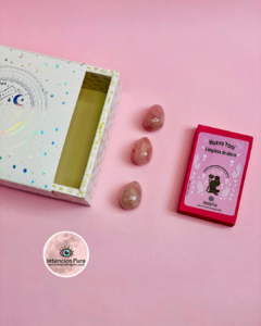 YONI EGG MEDIANO- CUARZO ROSADO - tienda online