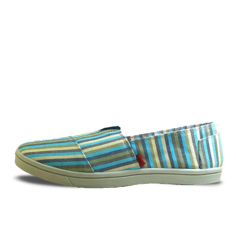 Alpargata 555V Celeste Amarillo