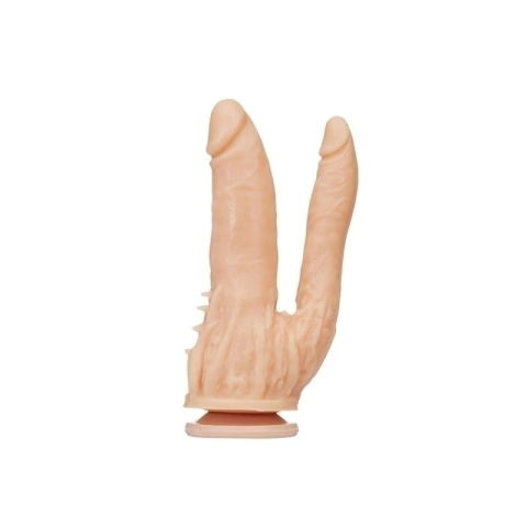 Doble penetración piel con sopapa