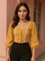 Blusa de manga Duna - M (40) - MOSTARDA - comprar online