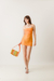 Vestido yolo Bliss laranja - loja online
