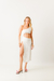 Vestido one shoulder blanc - comprar online
