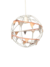LAMPARA COLGANTE ESFERA CON BANDERINES - comprar online