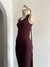 VESTIDO BIAN *vino oscuro* - comprar online