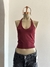 TOP HALTER *malbec* - comprar online