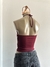 TOP HALTER *malbec* - KELI