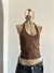 TOP HALTER *choco* - comprar online