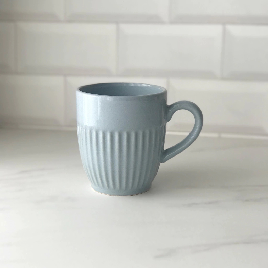 Taza Cane Celeste
