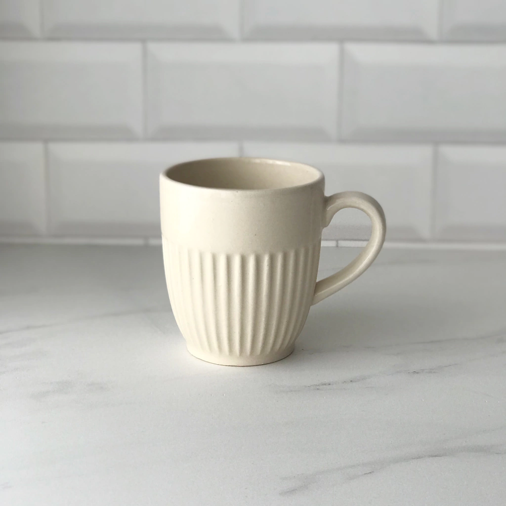 Taza Cane Beige