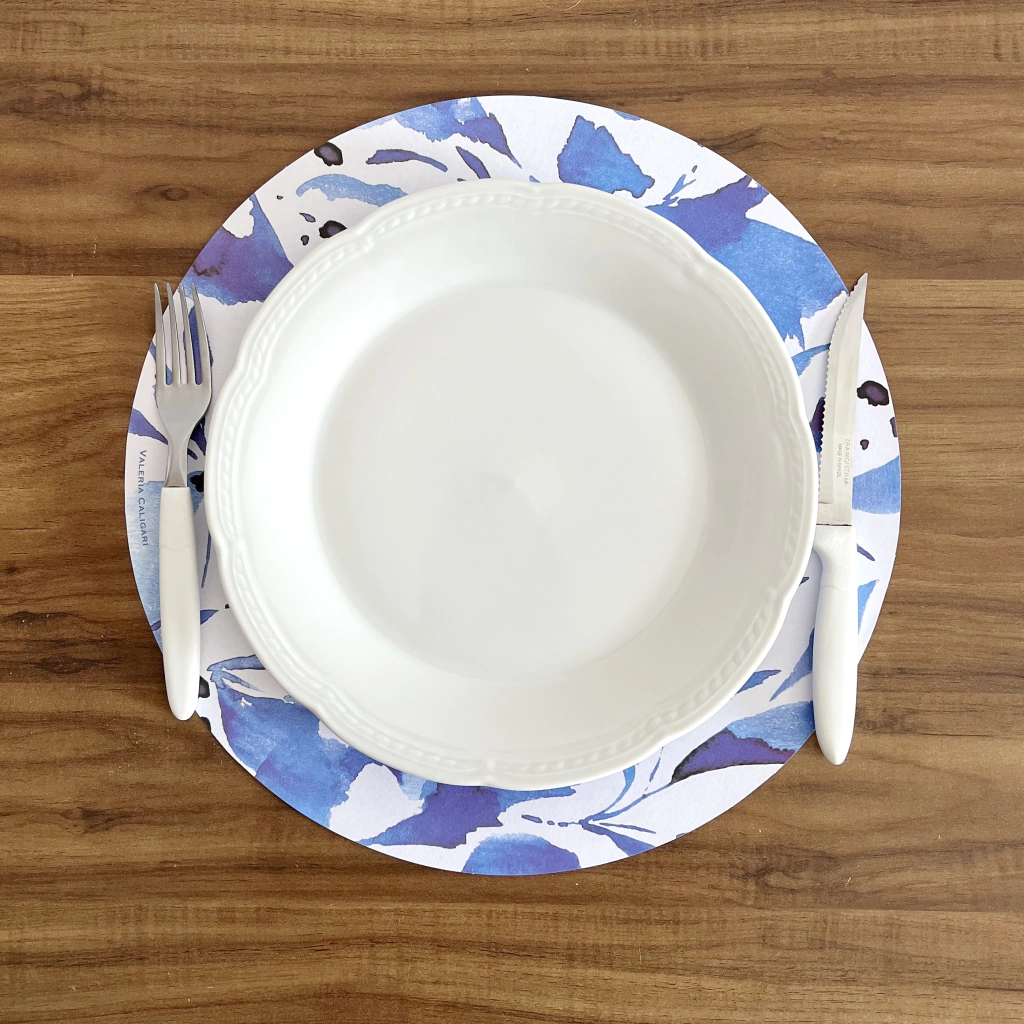 Plato de sitio botanico