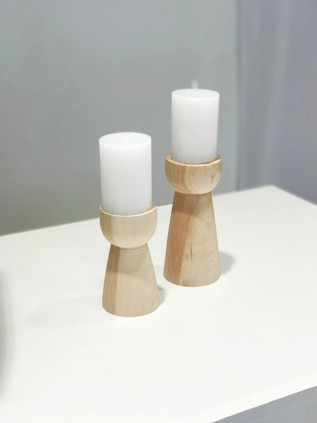 Set x2 candelabros + velas