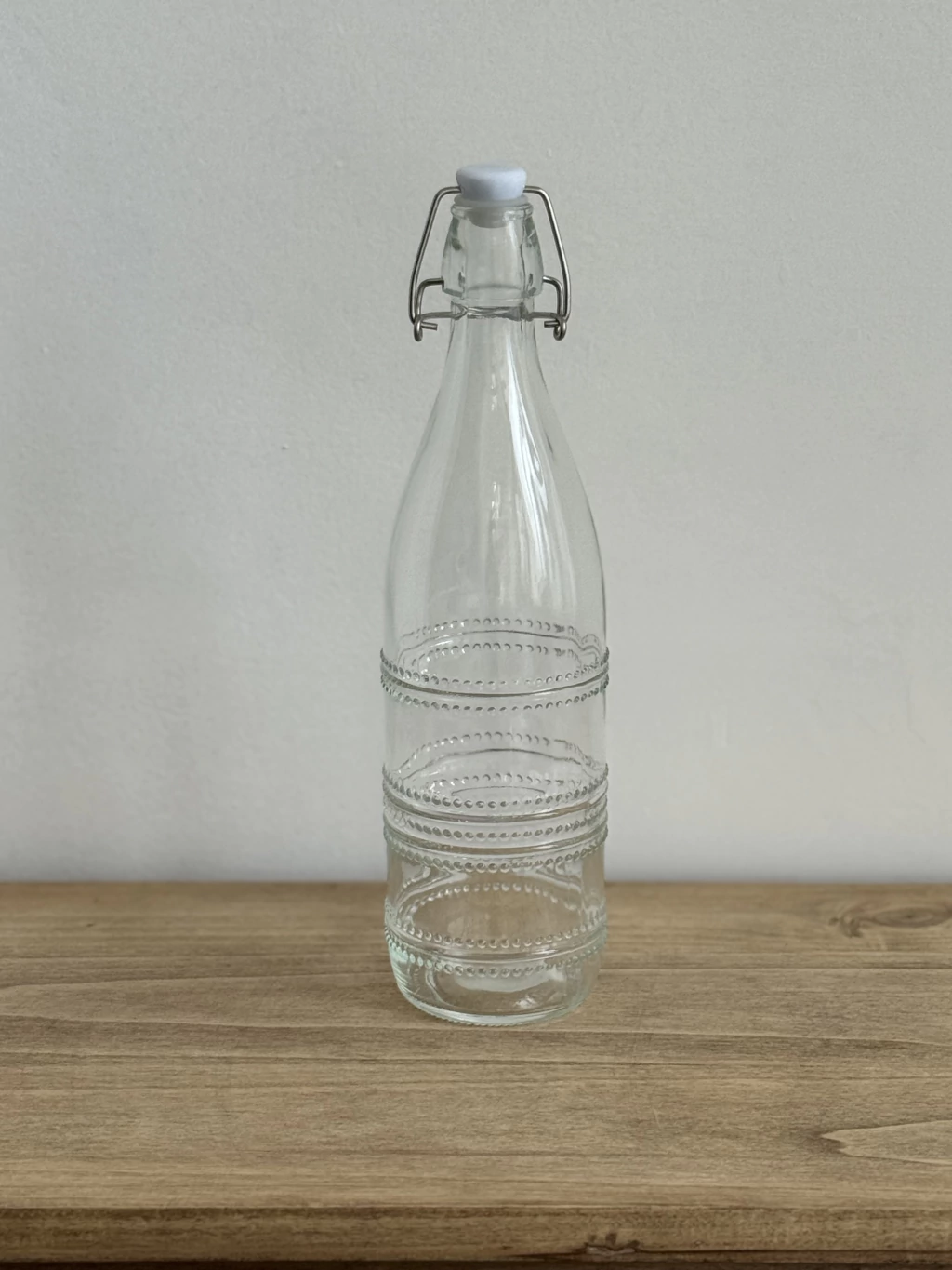 Botella labrada agua