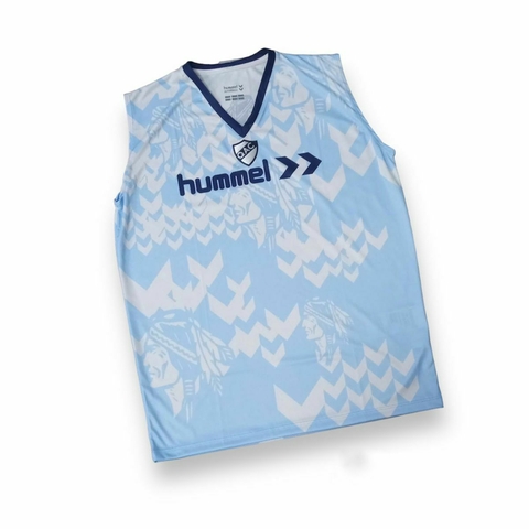 MUSCULOSA CELESTE CAMUFLADA (HQUI1519)