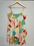 Vestido HOJAS MARRONES Y ROJAS - comprar online