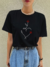 Remera (ALGODÓN) Corazón 3 (Mujer)