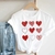Remeras (Modal) Muchos corazones (Dama)