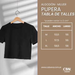 Remera PUPERA (ALGODÓN) Argentina Coronados de Gloria (Mujer) - comprar online