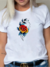 Remera DTF (ALGODÓN) Flor 3 (Mujer)