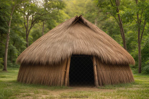 FUNDO FOTOGRÁFICO ALDEIA 25LMNV358 - comprar online