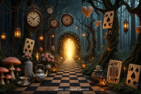 FUNDO FOTOGRÁFICO ALICE 25LMNV213 - comprar online