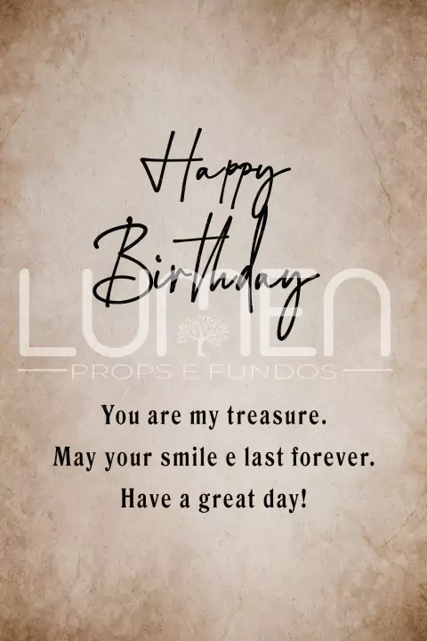 FUNDO FOTOGRÁFICO BANDEIROLA HAPPY LMMICHI02 - comprar online