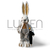 Casal Coelhos em Pe - 70cm - comprar online