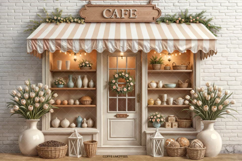 FUNDO FOTOGRÁFICO COFFE LMCFF025 - comprar online