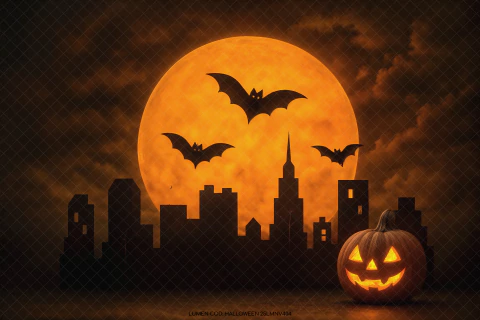 FUNDO FOTOGRÁFICO HALLOWEEN 25LMNV404 - comprar online