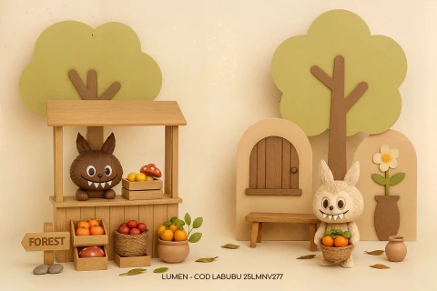 FUNDO FOTOGRÁFICO LABUBU 25LMNV277 - comprar online