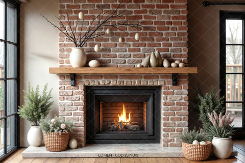 FUNDO FOTOGRÁFICO LAREIRA 25IND13 - comprar online