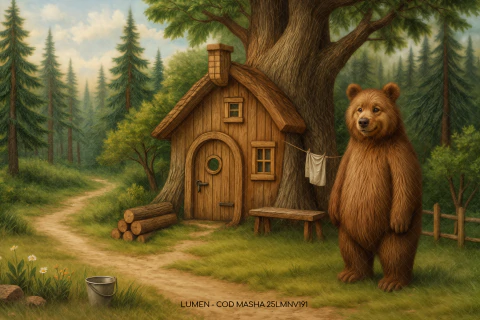 FUNDO FOTOGRÁFICO MASHA 25LMNV191 - comprar online