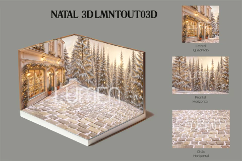 FUNDO FOTOGRÁFICO NATAL 3D LMNTOUT033D