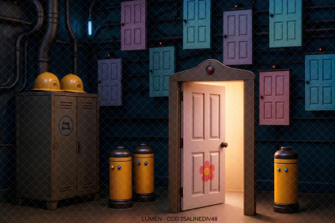 FUNDO FOTOGRÁFICO MONSTROS S/A 25ALINEDIV48 - comprar online