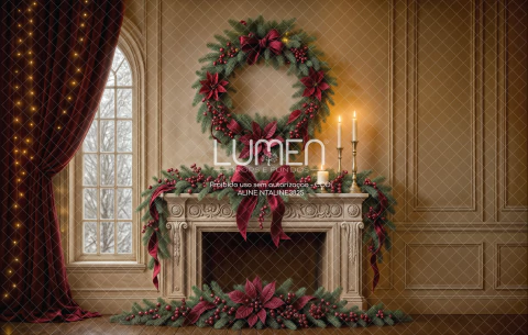 FUNDO FOTOGRÁFICO NATAL 2025 ALINE NTALINE3825 - comprar online