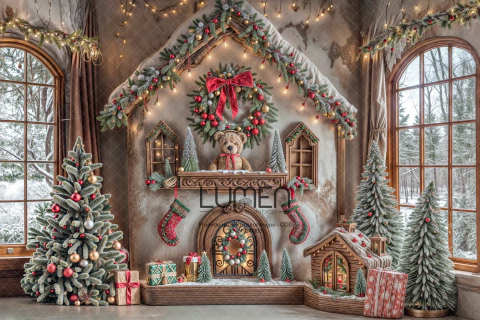 FUNDO FOTOGRÁFICO NATAL LMNT240103 - comprar online