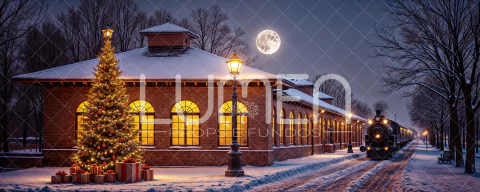 FUNDO FOTOGRÁFICO NATAL POLAR 2D LMNTPOL042D