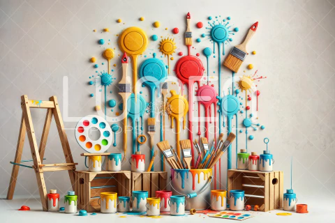 FUNDO FOTOGRÁFICO PINTANDO O 7 LMPTD709