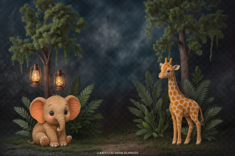 FUNDO FOTOGRÁFICO SAFARI 25LMNV512 - comprar online