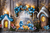 Fundo Fotográfico SMURFS LMSMF09